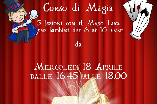 Mercoledì 18 Aprile | Corso di Magia