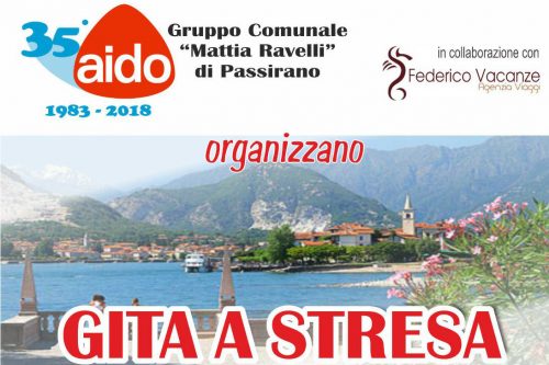 27 Maggio | Gita a Stresa con il Gruppo “Mattia Ravelli” (AIDO)