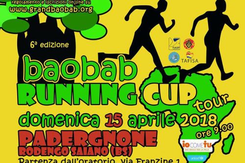 Domenica 15 Aprile | “Baobab Running Cup” Domenica 15 Aprile | “Baobab Running Cup”