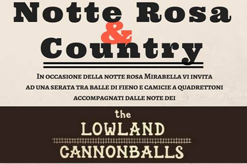 18 Maggio | “Notte Rosa & Country” presso Enoteca Mirabella