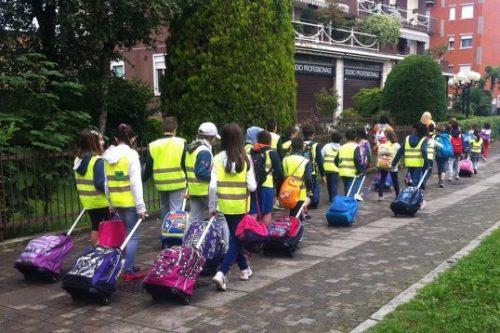 Piedibus, l’iniziativa a Rodengo Saiano si rivela vincente