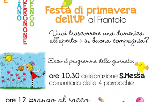 6 Maggio | “Festa di primavera dell’UP”al Frantoio 6 Maggio | “Festa di primavera dell’UP”al Frantoio