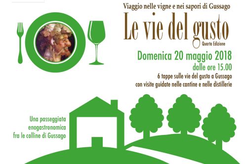20 Maggio | Torna la IV edizione di “Vie del gusto”, percorso enogastronomico in sei tappe