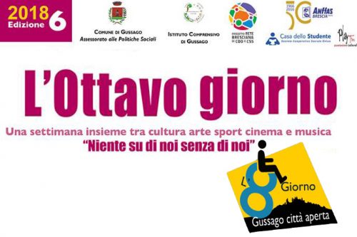 5-12 Maggio | “Ottavo Giorno”, il festival dell’inclusione, al suo VI appuntamento