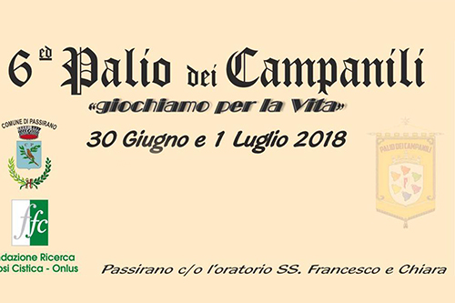 Torna, dopo 13 anni, il “Palio dei Campanili”, con la 6° edizione Torna, dopo 13 anni, il “Palio dei Campanili”, con la 6° edizione