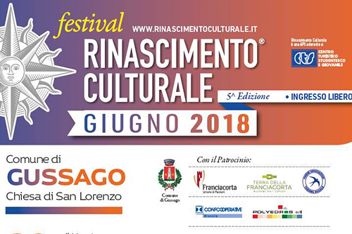 20-24 Giugno | “Rinascimento Culturale” al San Lorenzo di Gussago
