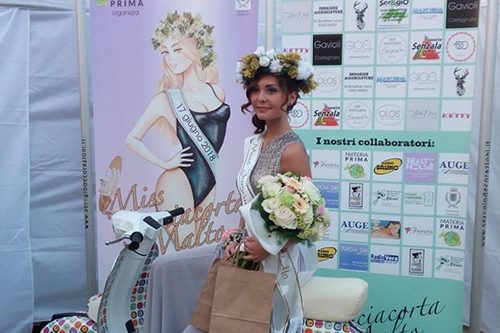 Natalia Serrano prima “Miss Franciacorta in Malto”