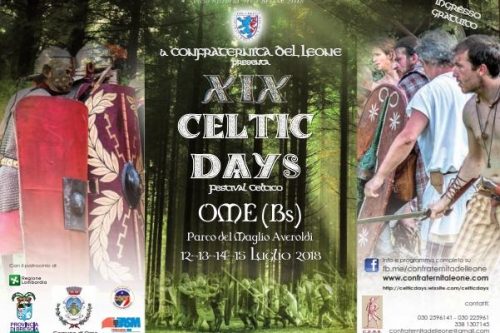 12-15 Luglio | “Celtic Days” torna a Ome per la XIX edizione