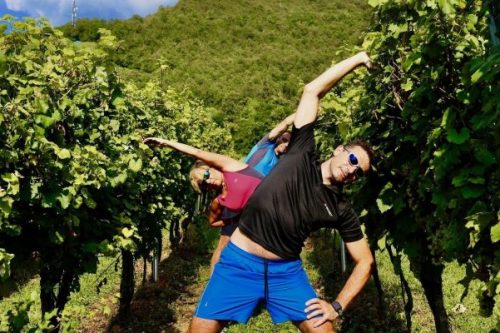 Ginnastica nel vigneto, nuova iniziativa del “Rocol” di Ome