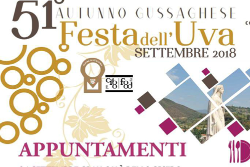 “Festa dell’Uva” – appuntamenti del weekend gussaghese