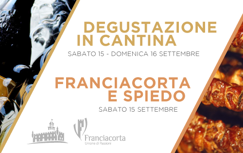 15-16 Settembre | “Festival Franciacorta in Cantina”, appuntamento con eccellenze enogastronomiche del territorio 15-16 Settembre | “Festival Franciacorta in Cantina”, appuntamento con eccellenze enogastronomiche del territorio