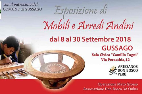 8-30 Settembre | Esposizione di mobili e arredi andini a Gussago 8-30 Settembre | Esposizione di mobili e arredi andini a Gussago