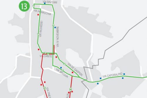 Linea 13 a Gussago: nuovo percorso dal 12 settembre