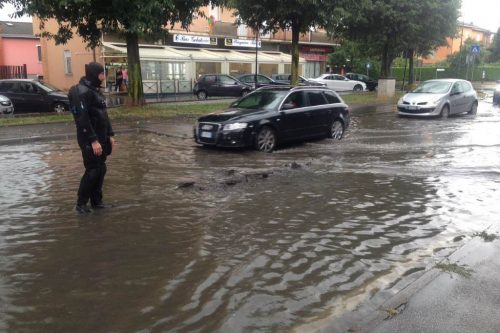 Maltempo anche in Franciacorta: a Gussago frazioni senza corrente e alberi sradicati