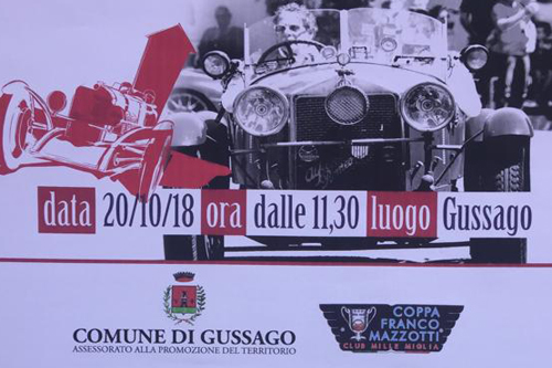 A Gussago le auto storiche della Coppa Franco Mazzotti