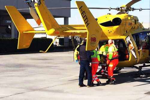 Schiacciato dalla trave: codice rosso per l’operaio di 40 anni