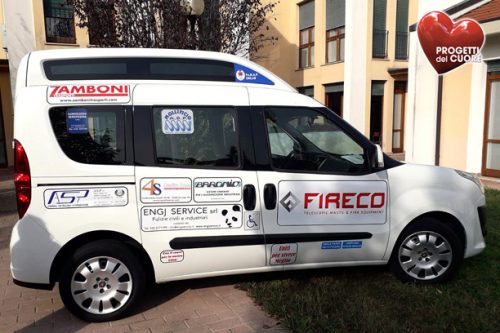 Nuovo furgoncino per Fobas Onlus da “Progetti del Cuore”