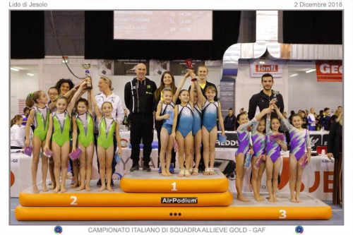 Alessia Baratta è uno dei “bronzi” ai Campionati Italiani di Ginnastica Artistica
