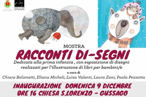 9 Dicembre | Inaugurzione della mostra “Racconti Di-Segni”