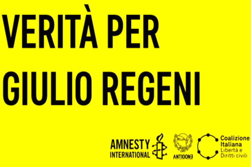 “Verità per Giulio Regeni”: il Comune di Gussago sostiene la campagna di Amnesty International
