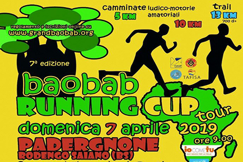 Baobab Running Cup “tour”: la verità vi farà liberi