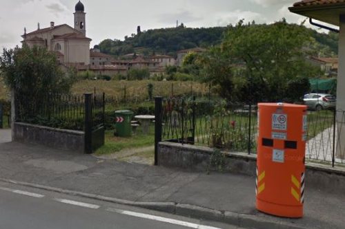 Speed Check a Gussago: colonnine spostate da via Martiri della Libertà a via Gramsci