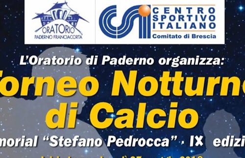 Terminano oggi le iscrizioni al torneo di Paderno