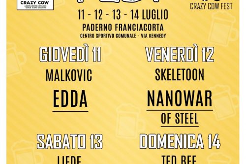 Torna la Crazy Cow Fest
