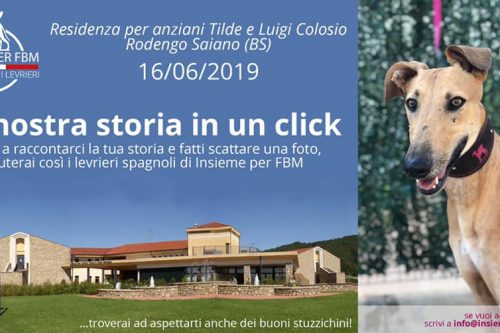 La nostra storia in un click, insieme per FBM