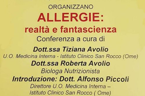 Incontro sulle Allergie