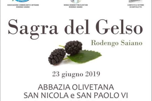  Il profumo della sagra del Gelso il 23 giugno