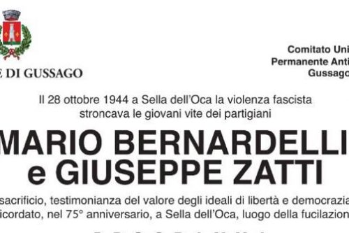 Eventi di Commemorazione Sella dell’Oca