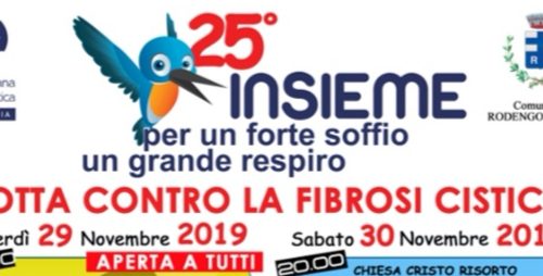 Rodengo Saiano, lotta contro la fibrosi cistica