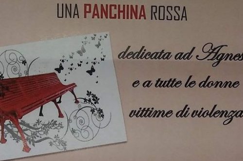La Panchina Rossa anche a Rodengo Saiano La Panchina Rossa anche a Rodengo Saiano