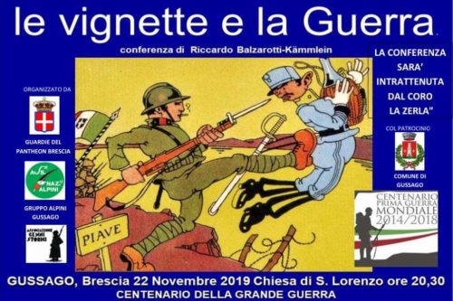 Le Vignette e la guerra stasera a Gussago Le Vignette e la guerra stasera a Gussago
