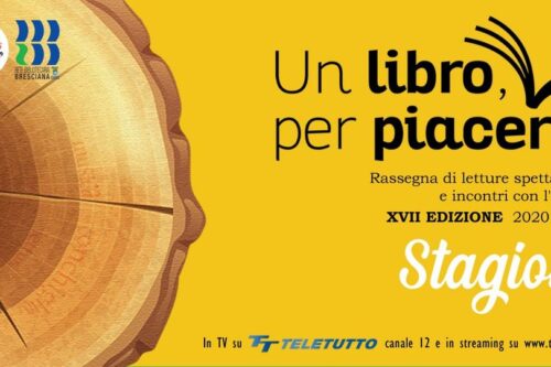 La rassegna ‘Un libro, per piacere!’ sposta le serate di Rodengo Saiano e Passirano sul piccolo schermo
