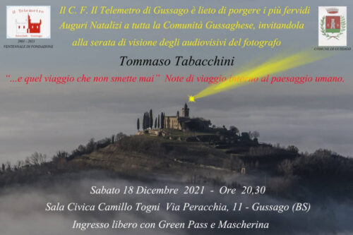 Il telemetro organizza una serata per la visione delle opere del fotografo Tommaso Tabacchini Il telemetro organizza una serata per la visione delle opere del fotografo Tommaso Tabacchini