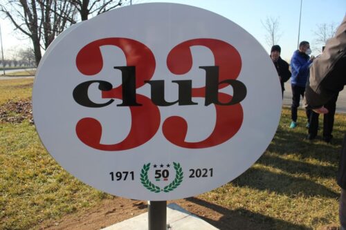 Installazione per i 50 anni del Club33 di Rodengo Saiano