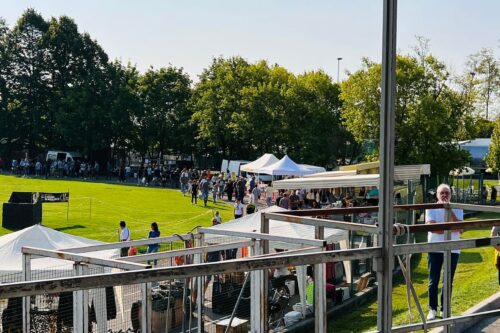 La gioia e il divertimento alla fiera della caccia di Gussago