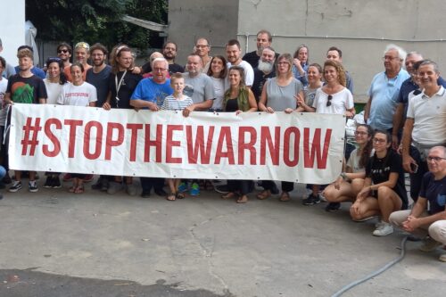 Punto missione in prima linea contro la guerra Punto missione in prima linea contro la guerra