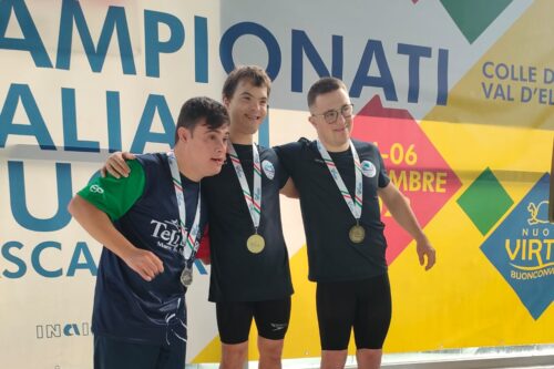 Ramponi Paolo campione di nuoto con un sogno nel cuore