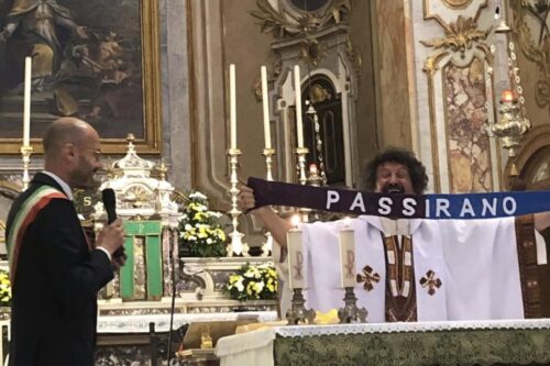 Il Benvenuto di Passirano a don Fabio Corazzina Il Benvenuto di Passirano a don Fabio Corazzina