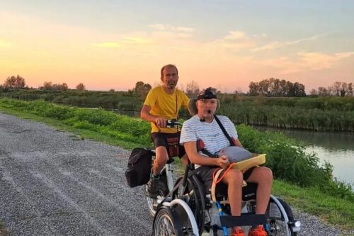 PedalAbile rende possibile il sogno di Alex: la rotta del sale in Veloplus