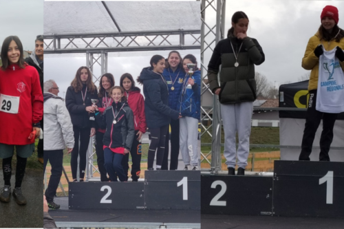 Traguardo conteso: la corsa della squadra cadette della Venturelli di Gussago
