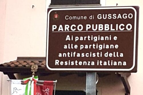 Gussago celebra la resistenza con il parco dedicato ai partigiani Gussago celebra la resistenza con il parco dedicato ai partigiani