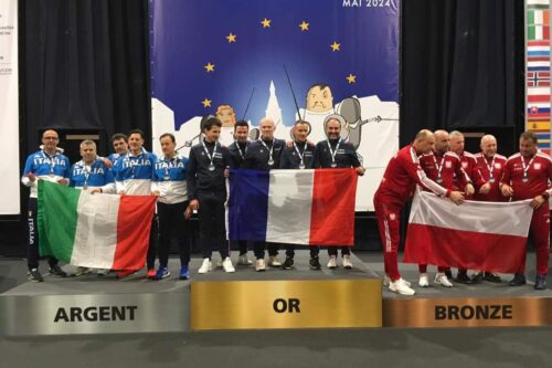 Scherma Sebino brilla agli Europei Veterans con due medaglie d’argento