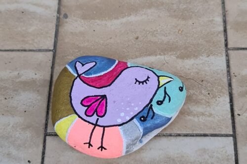 Colore e creatività invadono le strade di Gussago con la “mania” delle pietre dipinte