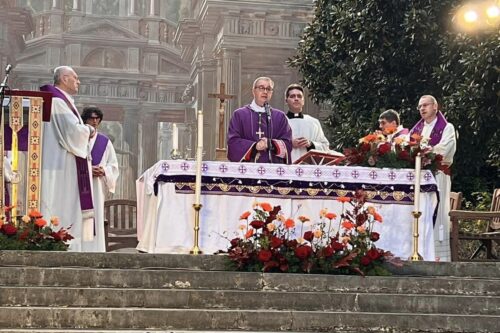 Il Vescovo Tremolada celebra la Messa al Richiedei per i pazienti delle cure palliative