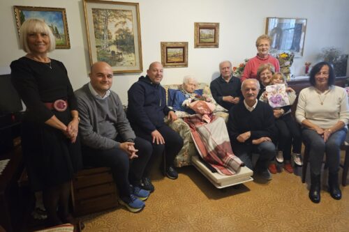 Un secolo di vita: la comunità di Gussago celebra Rina Valetti