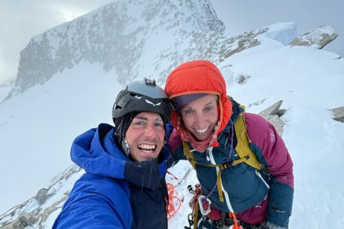 Giulia Venturelli di Gussago conquista una nuova via sull’Adamello